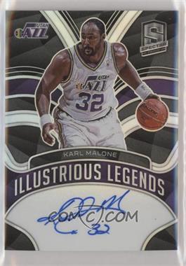 2021-22 Panini Spectra - Illustrious Legends Signatures #ILS-KAR - Karl Malone /49