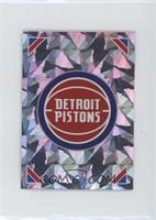 Foil Team Logo - Detroit Pistons