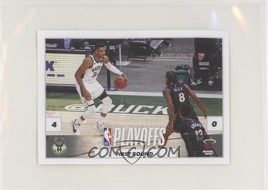 2021-22 Panini Sticker & Card Collection - Stickers #61 - 2020-21 Playoffs - Milwaukee Bucks vs. Miami Heat