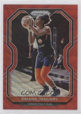 2021 Panini Prizm WNBA - [Base] - Ruby Wave Prizm #18 - Briann January