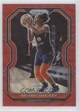 2021 Panini Prizm WNBA - [Base] - Ruby Wave Prizm #18 - Briann January