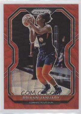 2021 Panini Prizm WNBA - [Base] - Ruby Wave Prizm #18 - Briann January