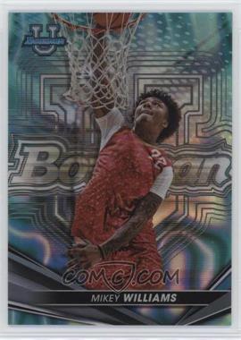 2022-23 Bowman University Best - [Base] - Aqua Lava Refractor #71 - Mikey Williams /199