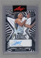 Kendall Brown [Uncirculated] #/1