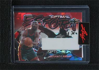 2022-23 Leaf Optichrome - Optimal Effort - Pre-Production Proof Red White & Blue Crystals Unsigned #OE-SK1 - Shawn Kemp /1 [Uncirculated]