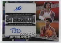 Jalen Hood-Schifino, Trayce Jackson-Davis #/5