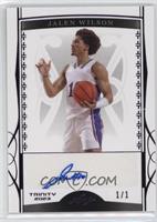 Jalen Wilson #/1