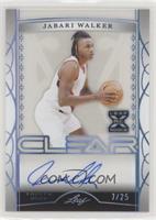 Jabari Walker #/25