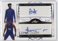 Aminu Mohammed, Mike Foster #/15