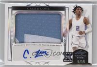 Caleb Love #/15