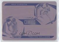 Max Christie, Trevion Williams #/1