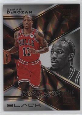 2022-23 Panini Black - [Base] - Copper #5 - DeMar DeRozan /35