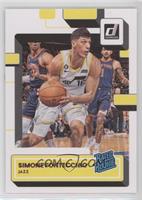 Donruss Rated Rookie - Simone Fontecchio