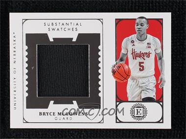 2022-23 Panini Chronicles Draft Picks - Encased Substantial Rookie Swatches #ES-BMC - Bryce McGowens