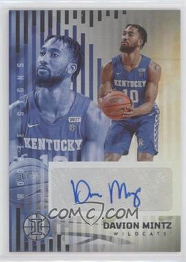 2022-23 Panini Chronicles Draft Picks - Illusions Rookie Signs #RS-DMI - Davion Mintz