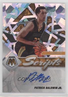 2022-23 Panini Chronicles Draft Picks - Mosaic Scripts Autographs - Cracked Ice #MS-PBA - Patrick Baldwin Jr. /22