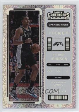 2022-23 Panini Contenders - [Base] - 1st Off the Line FOTL Opening Night Ticket #97 - Keldon Johnson /25