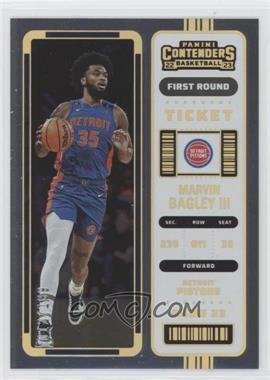 2022-23 Panini Contenders - [Base] - 1st Round Ticket #96 - Marvin Bagley III /199