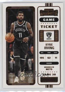 2022-23 Panini Contenders - [Base] - Bronze Game Ticket #5 - Kyrie Irving