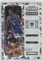 Season Ticket - De'Aaron Fox #/25