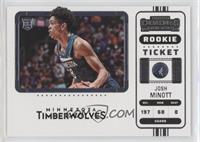 Rookie Ticket - Josh Minott