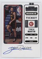 Rookie Ticket - Tyrese Martin