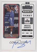 Rookie Ticket - Moussa Diabate