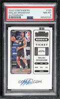 Rookie Ticket - Malaki Branham [PSA 8 NM‑MT]