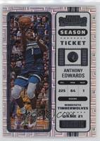 Season Ticket - Anthony Edwards