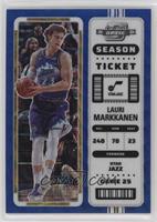 Season Ticket - Lauri Markkanen #/45