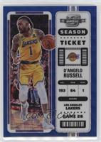 Season Ticket - D'Angelo Russell #/45