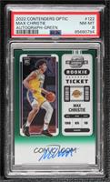 Rookie Ticket - Max Christie [PSA 8 NM‑MT] #/75