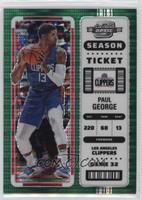 Season Ticket - Paul George #/25