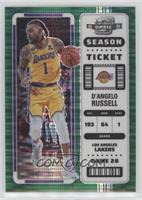 Season Ticket - D'Angelo Russell #/25