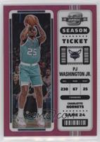 Season Ticket - PJ Washington Jr. #/75