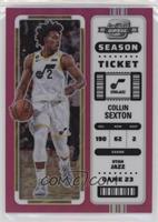 Season Ticket - Collin Sexton #/75