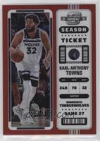 Season Ticket - Karl-Anthony Towns