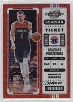 Season Ticket - Kristaps Porzingis