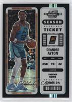 Season Ticket - Deandre Ayton