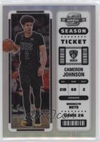 Season Ticket - Cameron Johnson