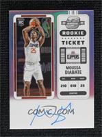 Rookie Ticket - Moussa Diabate