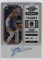 Rookie Ticket - Patrick Baldwin Jr.