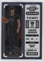 Season Ticket - Cameron Johnson