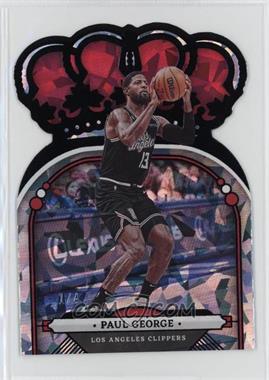 2022-23 Panini Crown Royale - [Base] - 1st Off the Line FOTL Black Crystal #29 - Paul George /4