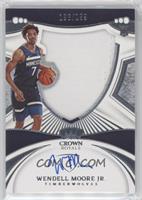 Rookie Silhouettes - Wendell Moore Jr. #/199