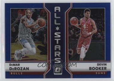 2022-23 Panini Donruss Optic - All-Stars - Blue Prizm #4 - DeMar DeRozan, Devin Booker /49