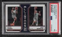 LeBron James, Luka Doncic [PSA 7 NM]