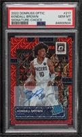 Rated Rookie - Kendall Brown [PSA 10 GEM MT]