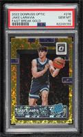 Rated Rookie - Jake LaRavia [PSA 10 GEM MT] #/10