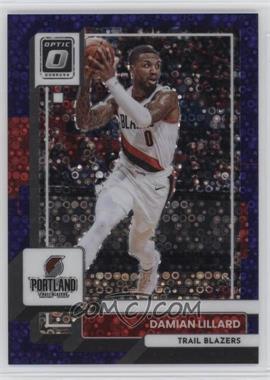 2022-23 Panini Donruss Optic - [Base] - Purple Fast Break Prizm #49 - Damian Lillard /99